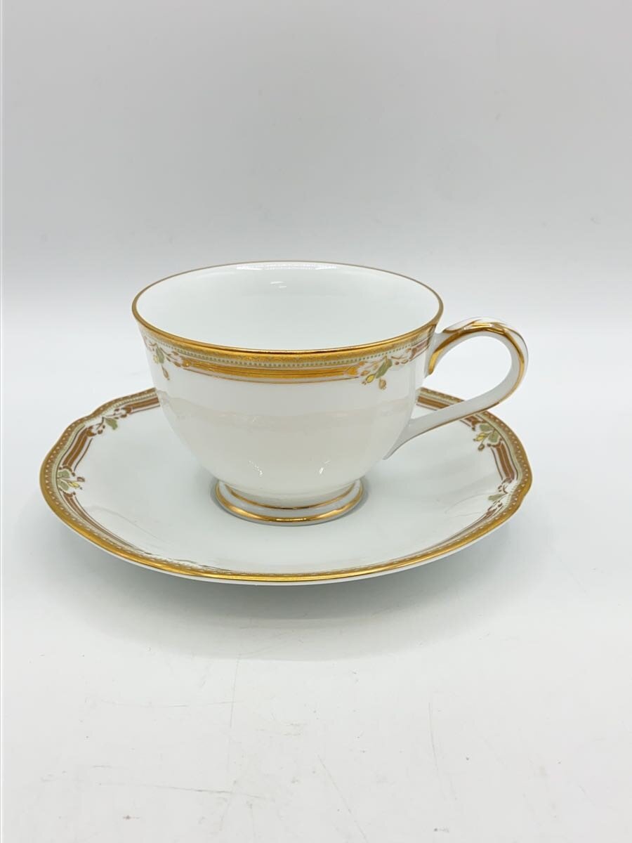 【中古】Noritake◆カップ&ソーサー/3点セット/WHT【キッチン用品】