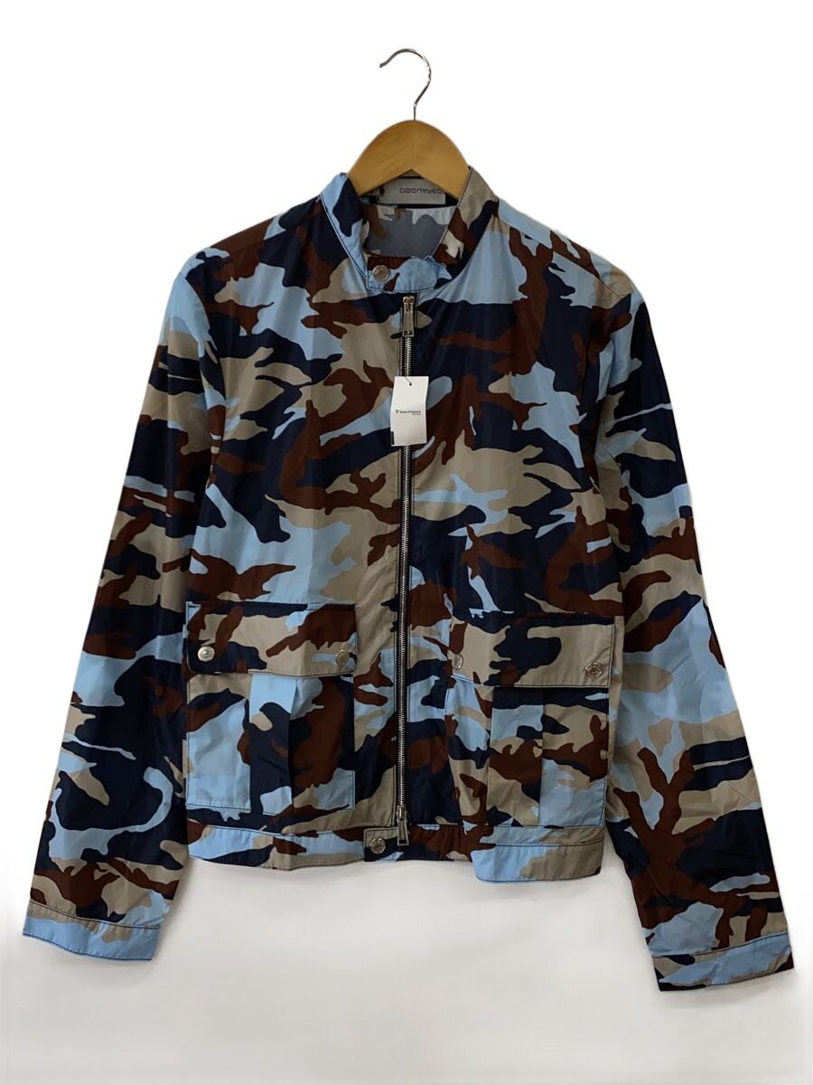 【中古】DSQUARED2◆ナイロンジャケット/46/ナイロン/BLU/カモフラ【メンズウェア】|2nd STREET 店