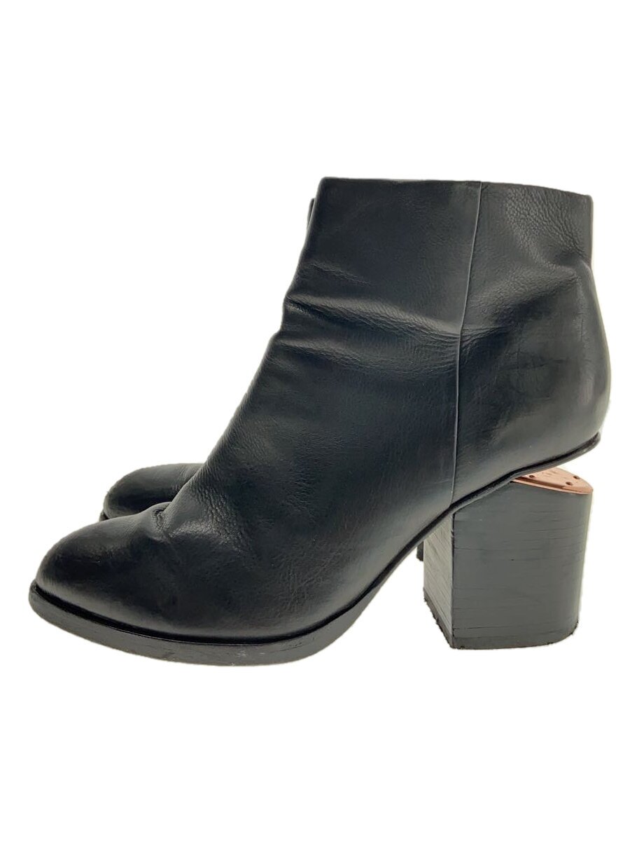 【中古】Alexander Wang◆GABI Bootie/サイドジップ/遊撃手ブーツ/36/BLK/なめし革【シューズ】