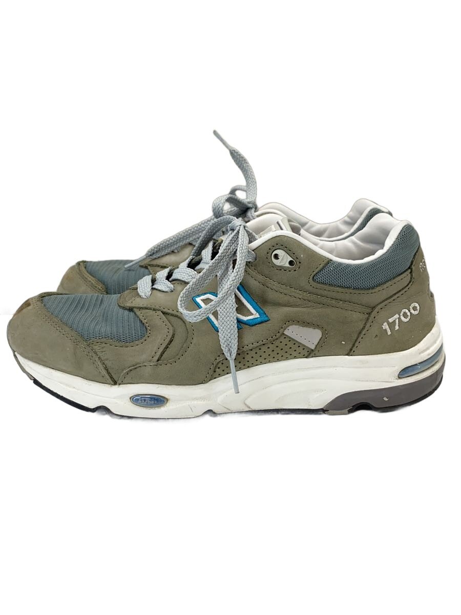 【中古】NEW BALANCE◆M1700/薄墨色/27糎/つま先ヨゴレ、当て嵌める感有/GRY【シューズ】