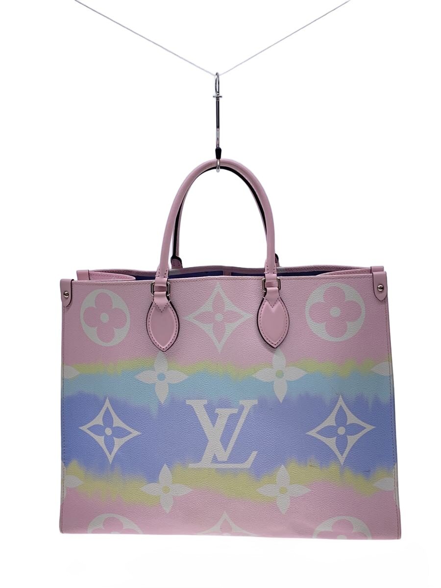 【中古】LOUIS VUITTON◆LVエスカル_オンザゴーGM_トートバッグ_2WAY_パステル/PVC/ピンク/総柄/M45119【バッグ】|2nd STREET 店
