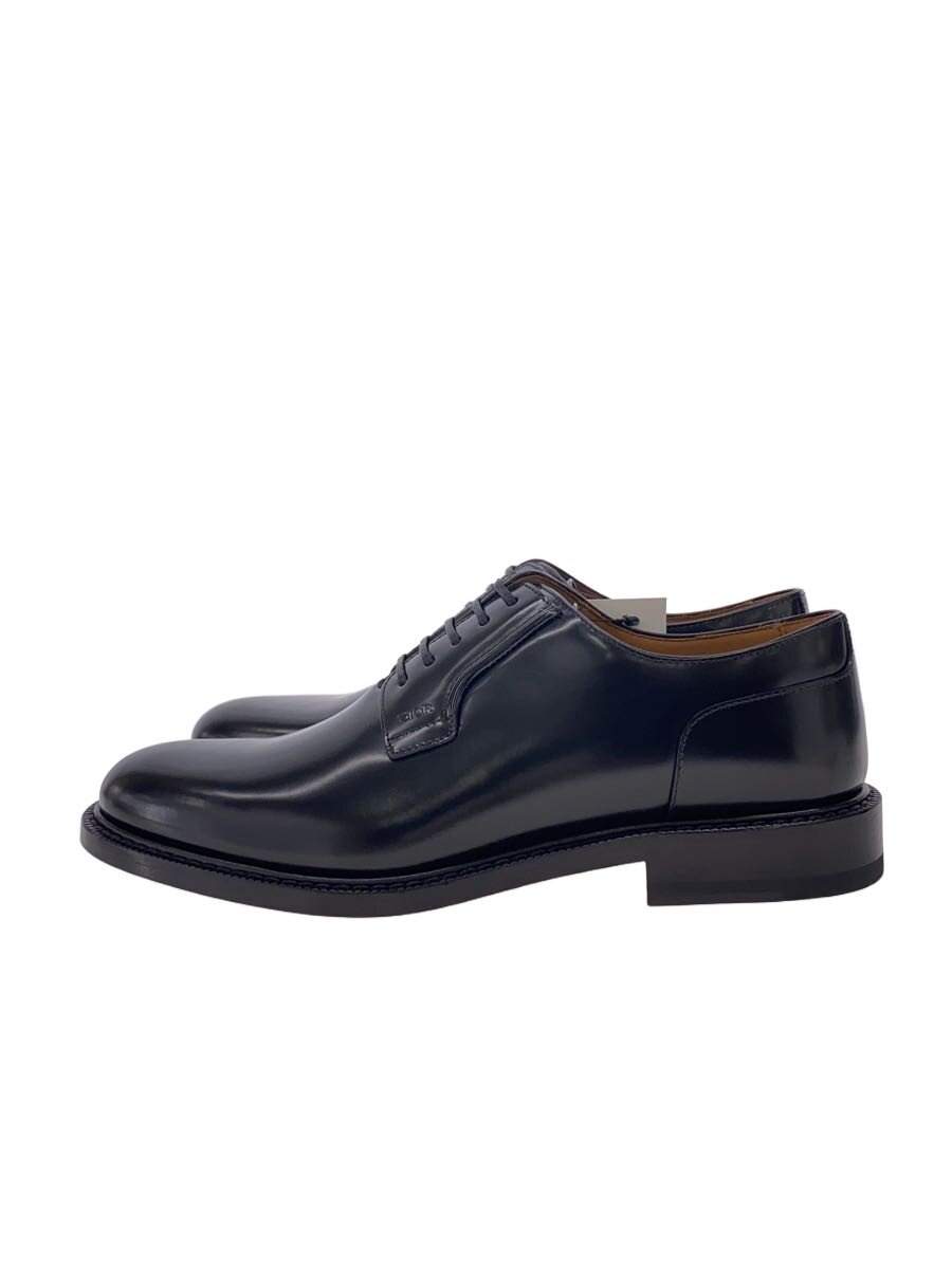 【中古】Dior HOMME◆プレーントゥー/フォーマル/商行為/御召しものシューズ/40.5/BLK/なめし革/FA 12【シューズ】
