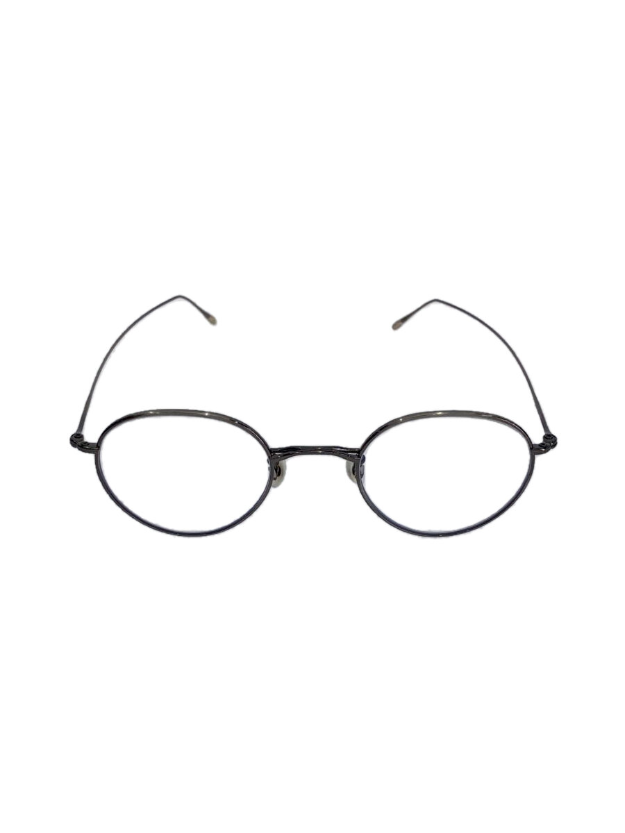 【中古】10 eyevan◆眼鏡/--/SLV/CLR/メンズ/no.3 47//【服飾雑貨他】