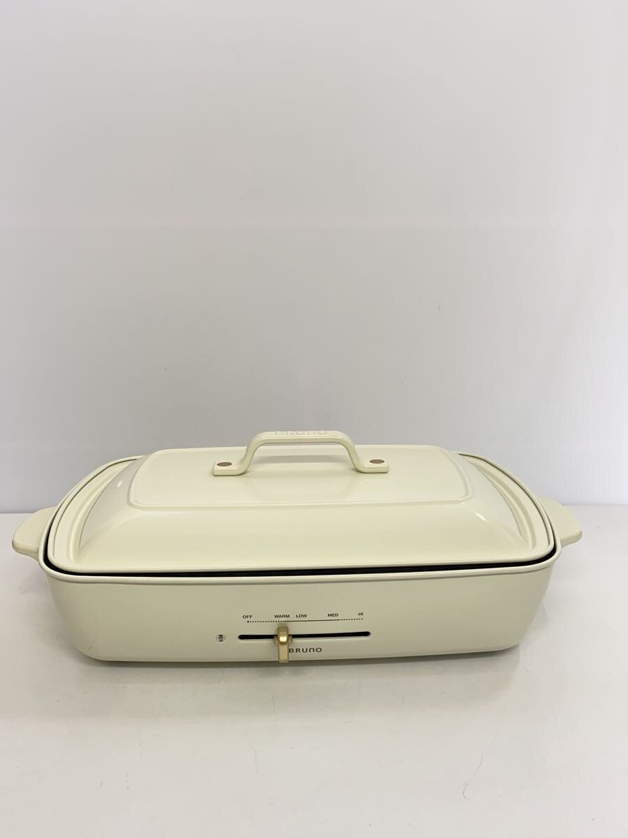 【中古】BRUNO◆ホットプレート BOE026-WH【家電・ビジュアル・オーディオ】