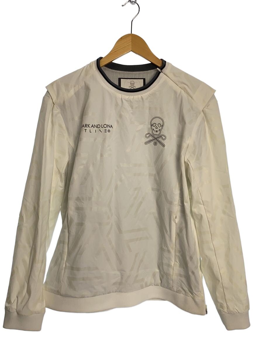 【中古】MARK \u0026 LONA◆Element Guard Pullover/T-LINE/24AW/44/WHT/MXM-4C-AC02【運動競技】