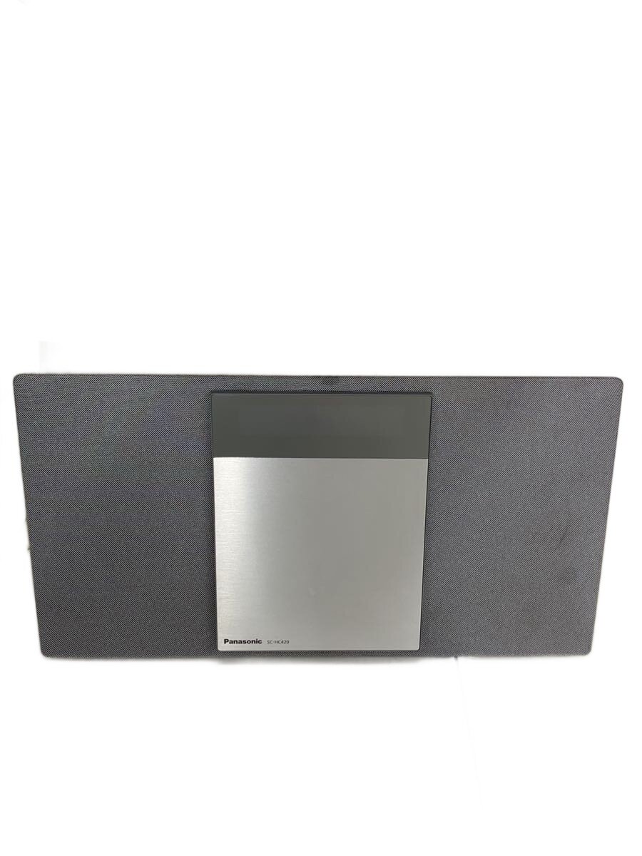 【中古】Panasonic◆ミニコンピューターポ SC-HC420-S [しろがね色]【家電・視覚的・オーディオ】