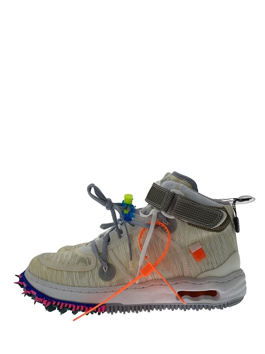 【中古】NIKE◆AIR FORCE 1 MID SP_空軍 1 ミッド SP/26.5糎/WHT【シューズ】