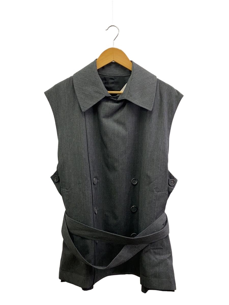 【中古】MAISON SPECIAL◆より良い/M/羊毛/GRY/無地/11212211301【メンズウェア】