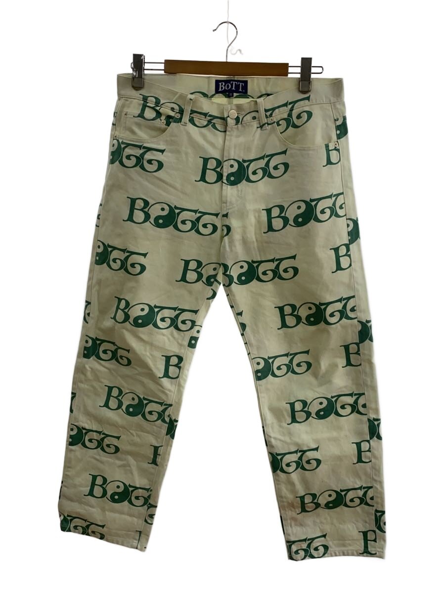 【中古】BoTT◆引っ切り無いズボン下/32/綿織物/白いこと/231BoTT04/2Y Denim Pant【メンズウェア】