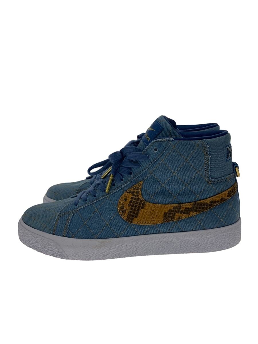 【中古】NIKE◆ZOOM BLAZER MID QS_望遠レンズ ブレーザー ミッド クイックストライク/26糎/IDG【シューズ】