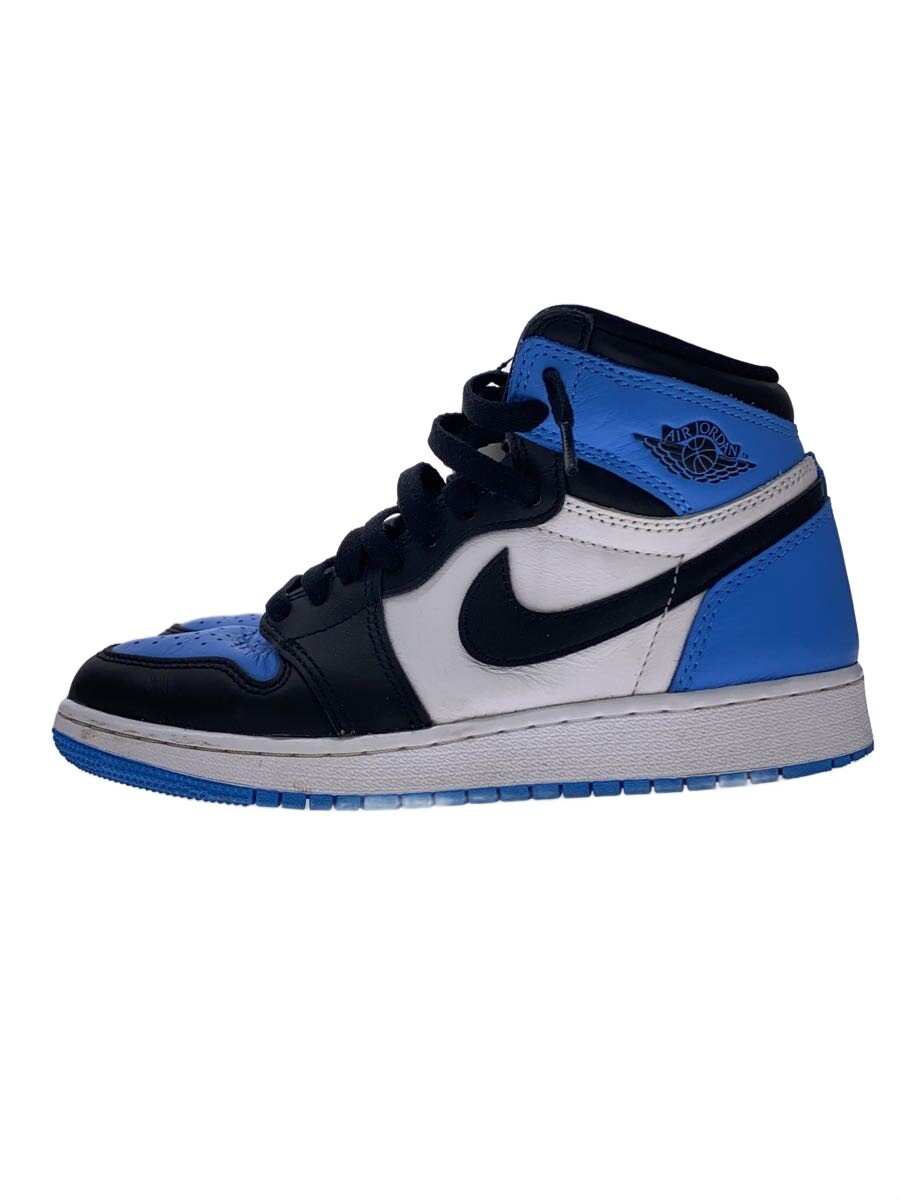 【中古】NIKE◆AIR JORDAN 1 RETRO HIGH OG GS_大気圏 ジョーダン 1 レトロ HIGH OG GS/23【シューズ】