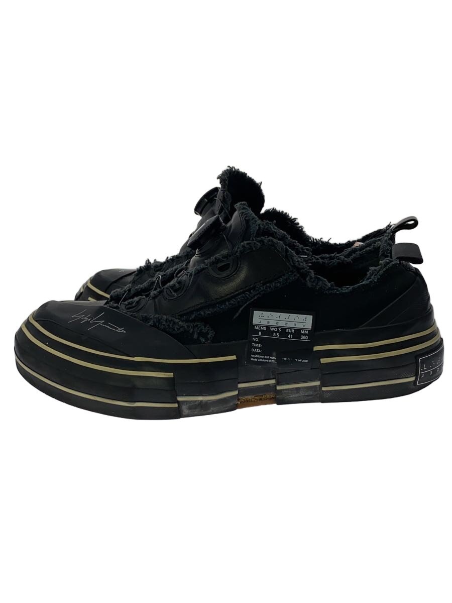 【中古】YOHJI YAMAMOTO◆ローカットスニーカー/26糎/BLK/帆布//【シューズ】