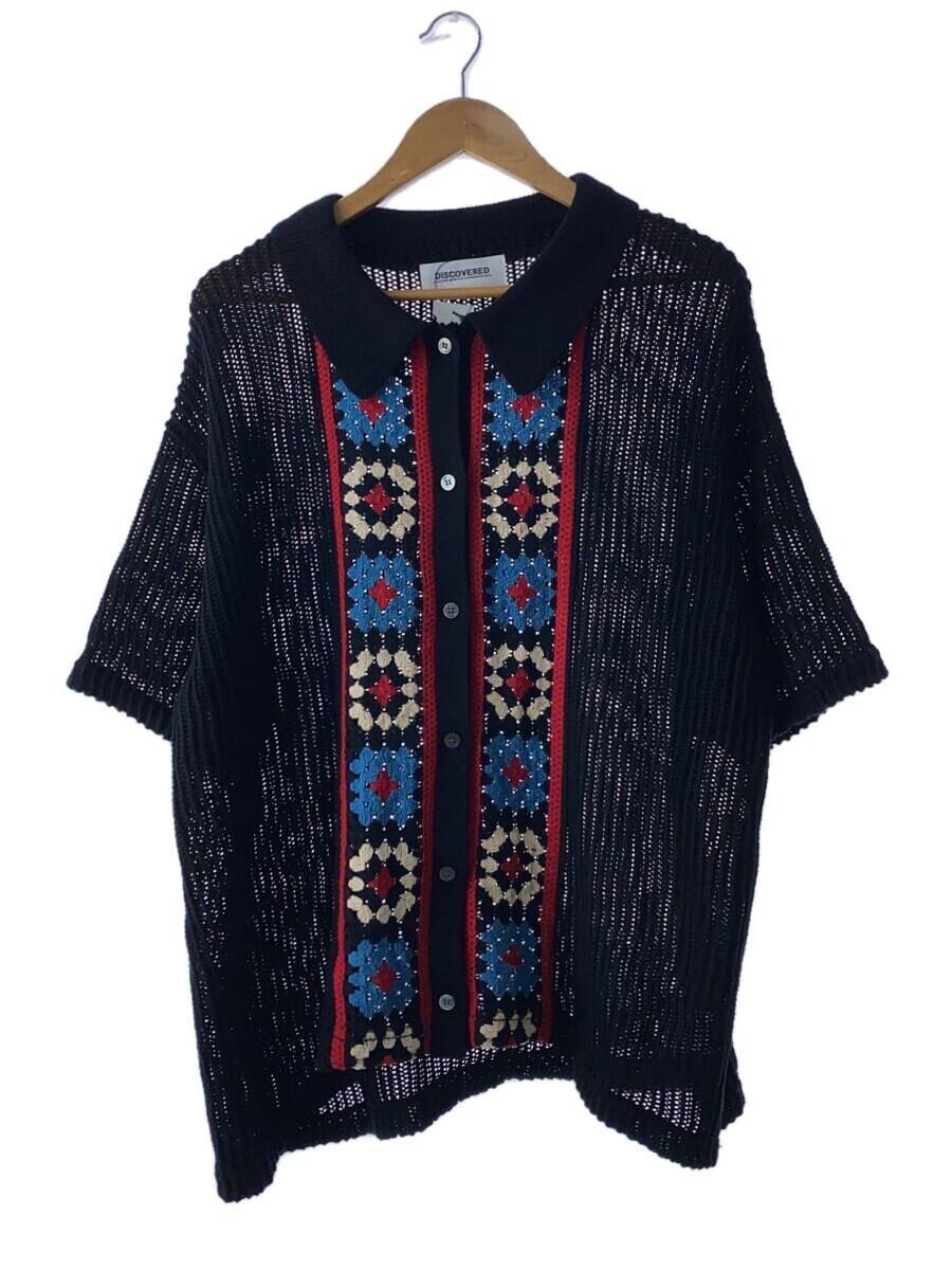 【中古】discovered◆24SS/CROCHET LINE KNIT SHIRTS/3/DC-SS24-KN-13【メンズウェア】|2nd STREET 店