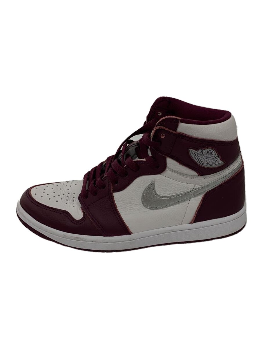 【中古】NIKE◆ハイカットスニーカー/26.5糎/WHT/555088-611【シューズ】