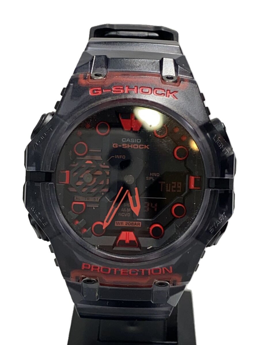 【中古】CASIO◆石英ウオッチ_G-SHOCK/アナログ/BLK/BLK【服飾雑貨他】