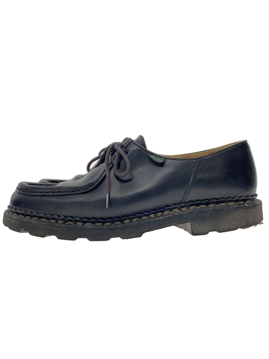 【中古】Paraboot◆MICHAEL/シューズ/US9.5/BLK/なめし革/69180/心魂減り思いめぐらす【シューズ】