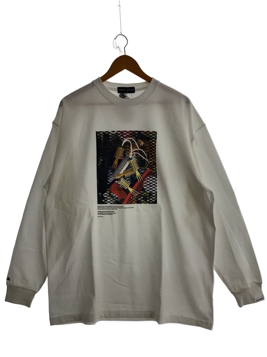 【中古】the goold golf rockers indagreen/長袖プルオーバー/XL/--/WHT【メンズウェア】