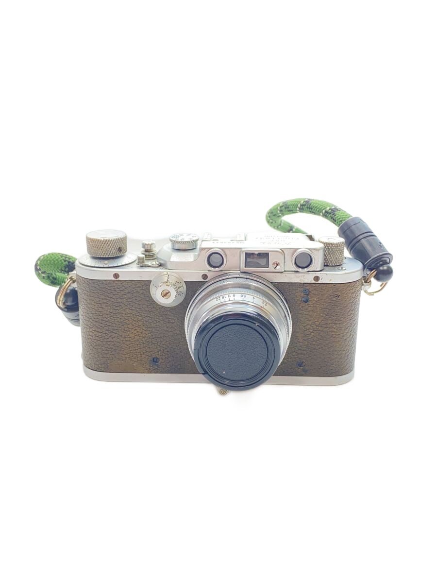 【中古】LEICA◆写真フィルム写真機/ビンテージカメラ/IIIa/CANON水晶体書き割り/動くこと未見さだめる【写真機】