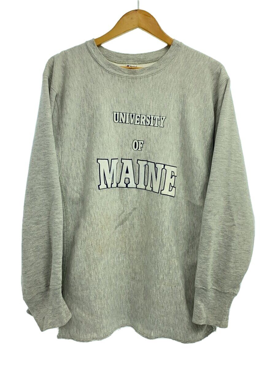 【中古】Champion◆汗水/XXL/綿織物/GRY/REVERSE-WEAVE/MAINE//【メンズウェア】