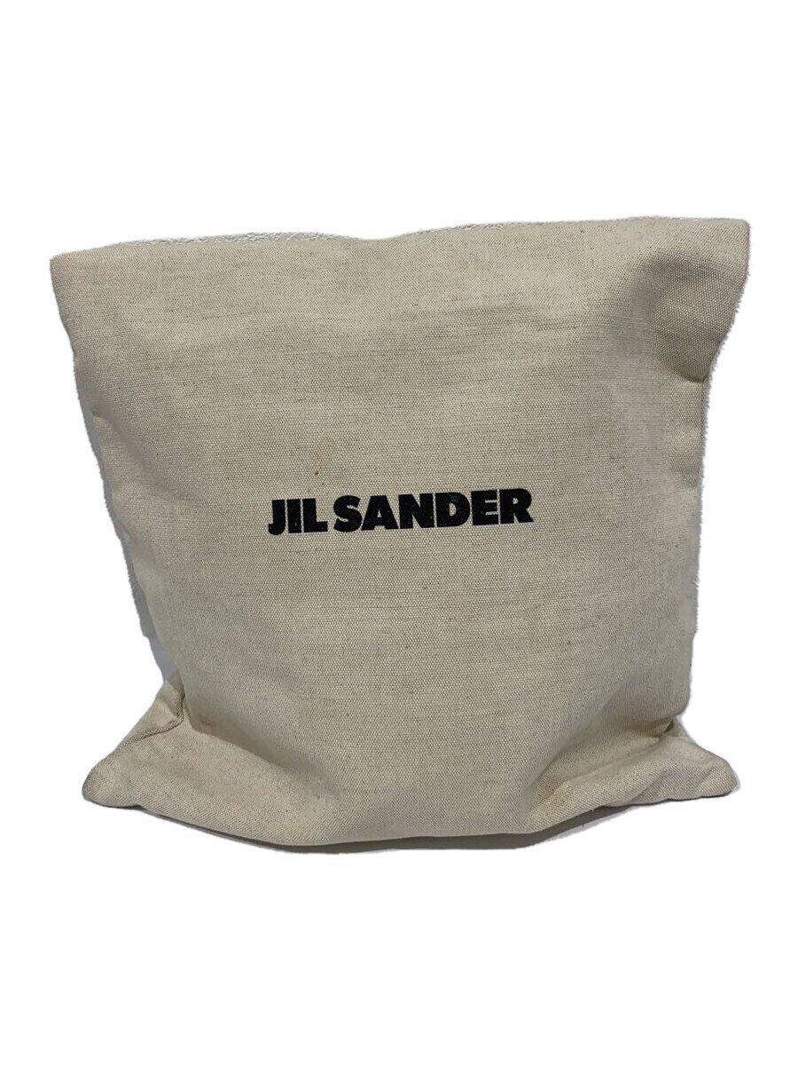 【中古】JIL SANDER◆BOOK TOTE GRANDE/トートバッグ/綿織物/BEG/無地【御徒面子】