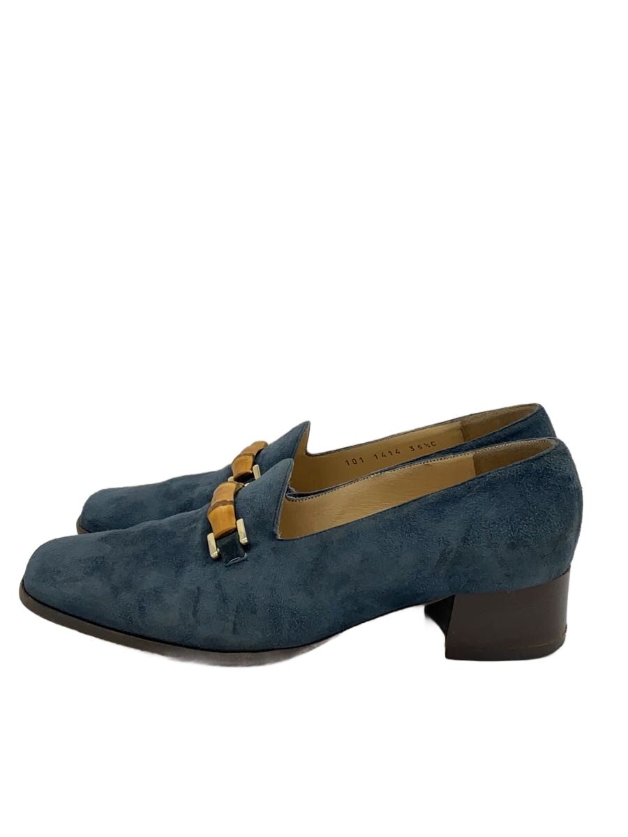 【中古】GUCCI◆パンプス/35.5/GRN【シューズ】