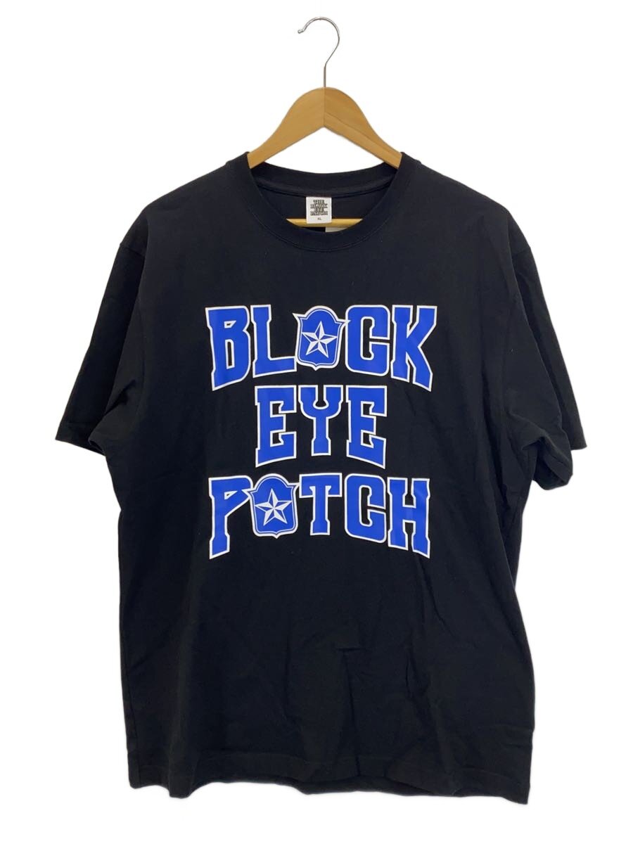 【中古】THE BLACK EYE PATCH◆プルオーバー/XL/綿織物/BLK/刷り上げる【メンズウェア】