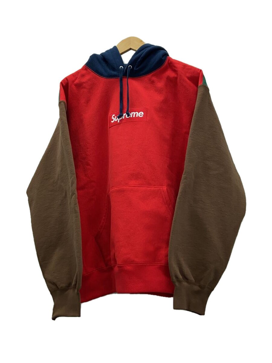 【中古】Supreme◆24AW/Box Logo Hooded Sweatshirt MULTI/L/綿織物/RED【メンズウェア】
