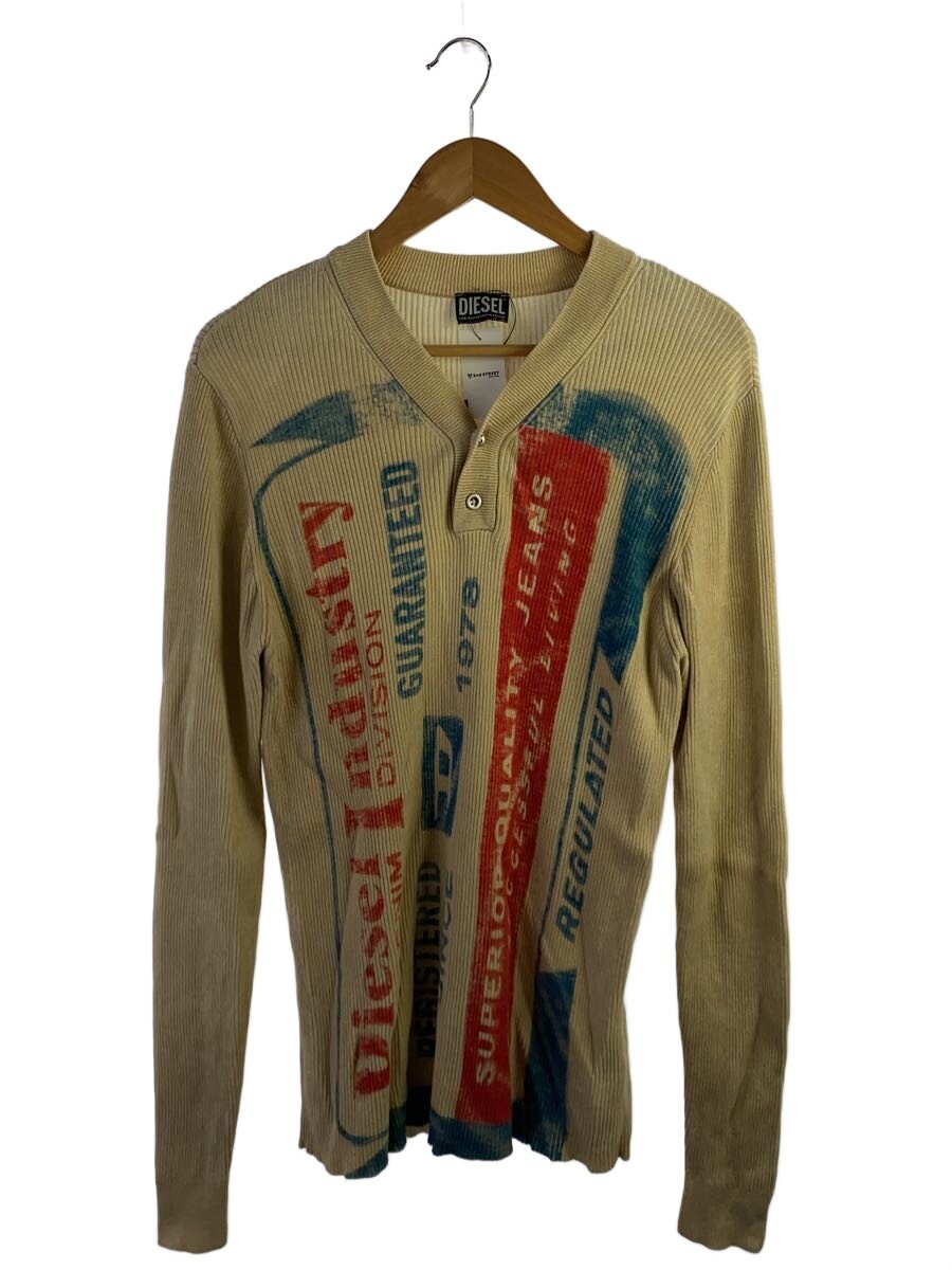 【中古】DIESEL◆ニット・セーター(薄手)/XL/コットン/BEG/A09490【メンズウェア】｜2ｎｄ STREET 店 12,782円