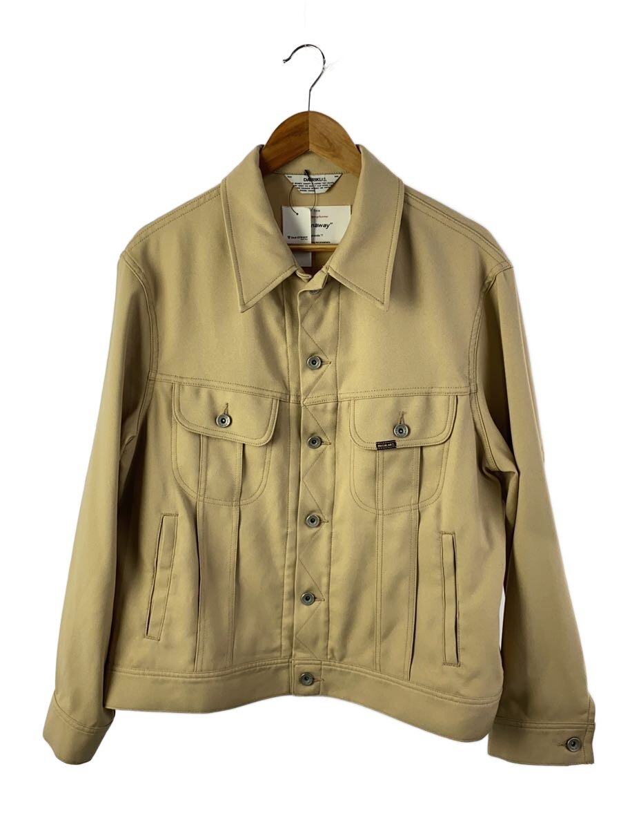 【中古】DAIRIKU◆23SS/Polyester Jacket/ジャケット/M/ポリエステル/BEG/23ss p-0【メンズウェア】｜2ｎｄ STREET 店