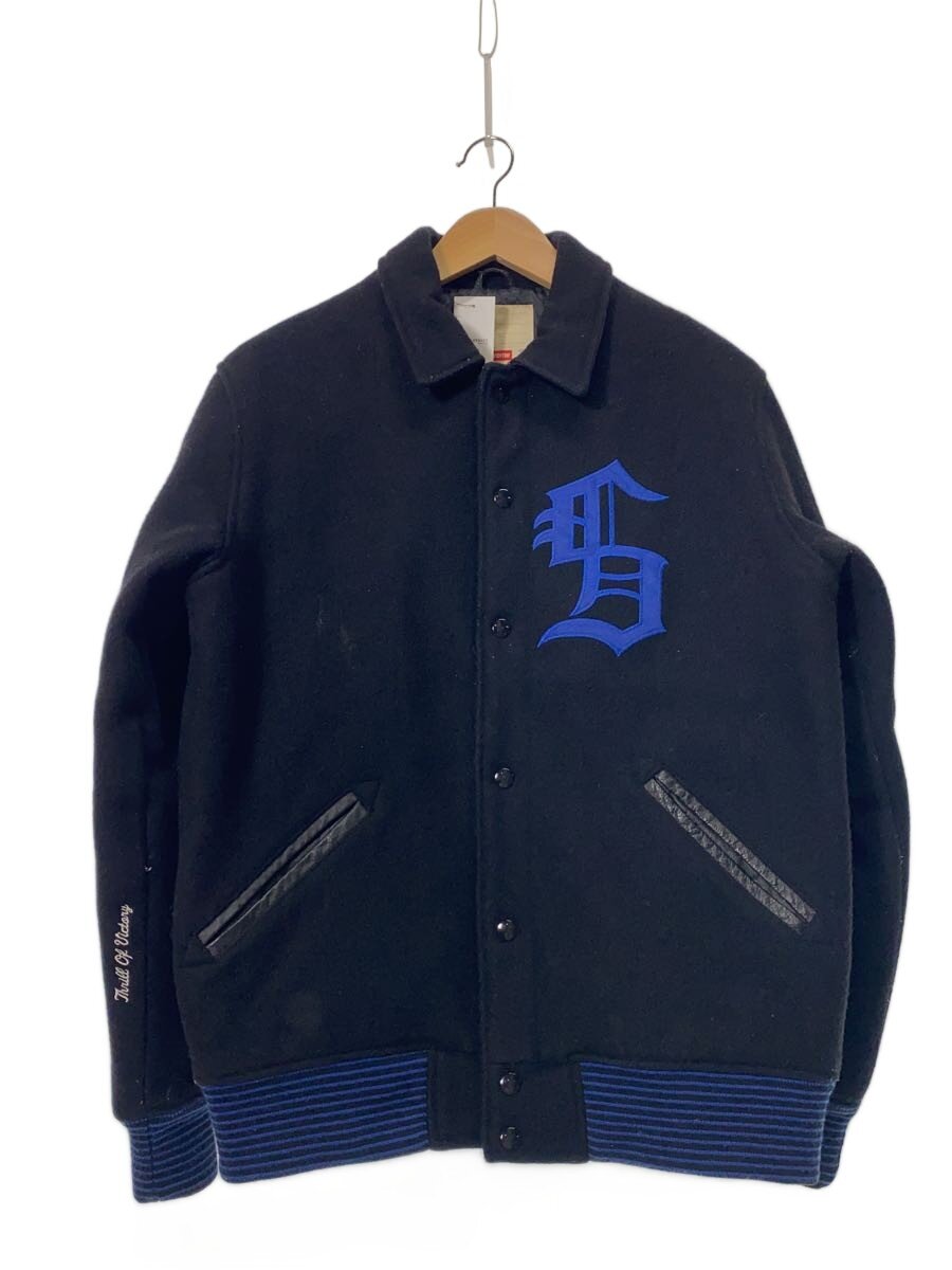 【中古】Supreme◆スタジャン/M/コットン/BLK/10FW【メンズウェア】|2nd STREET 店