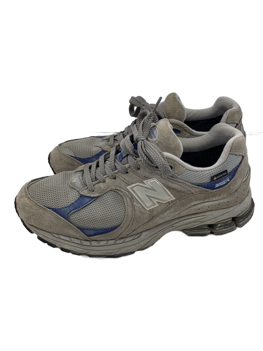 【中古】NEW BALANCE◆M2002/薄墨色/26糎/GRY/スウェード【シューズ】