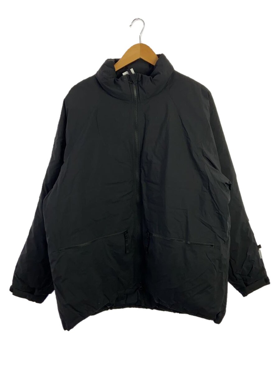 【中古】DAIWA PIER39◆TECH MIDDLER DOWN JACKET/L/ナイロン/BLK/無地/BJ-22121W(O)【メンズウェア】