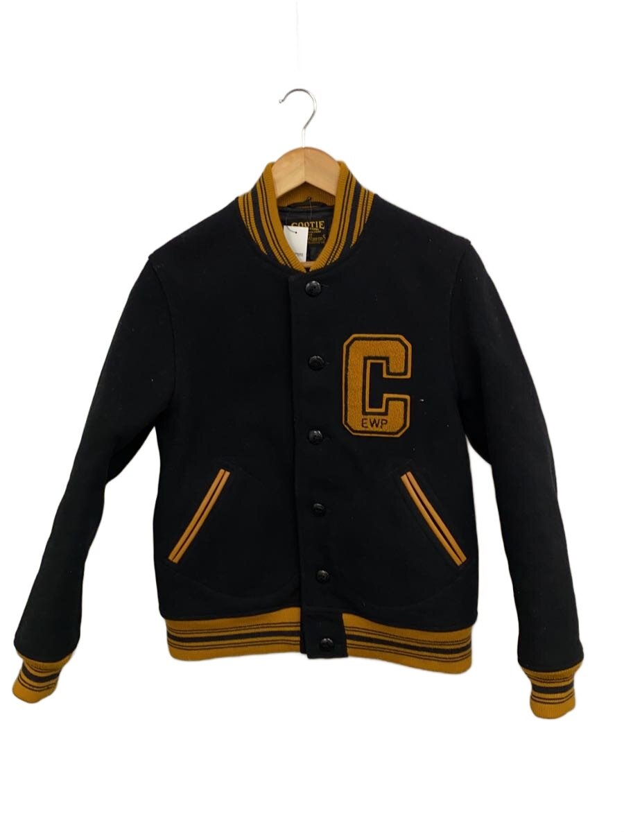 【中古】COOTIE◆スタジャン/L/羊毛/BLK//【メンズウェア】