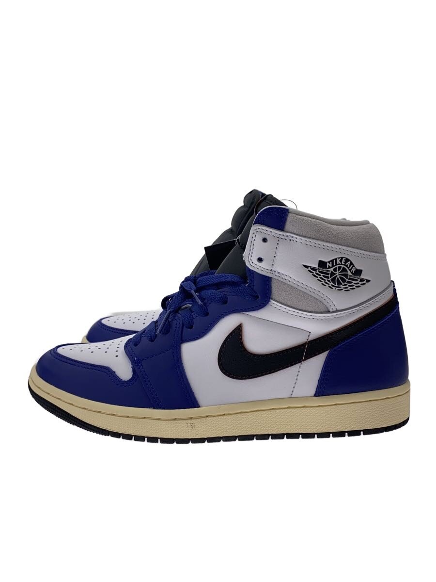【中古】NIKE◆AIR JORDAN 1 HI OG_エアジョーダン 1 御機嫌 OG/27.5糎/BLU【シューズ】