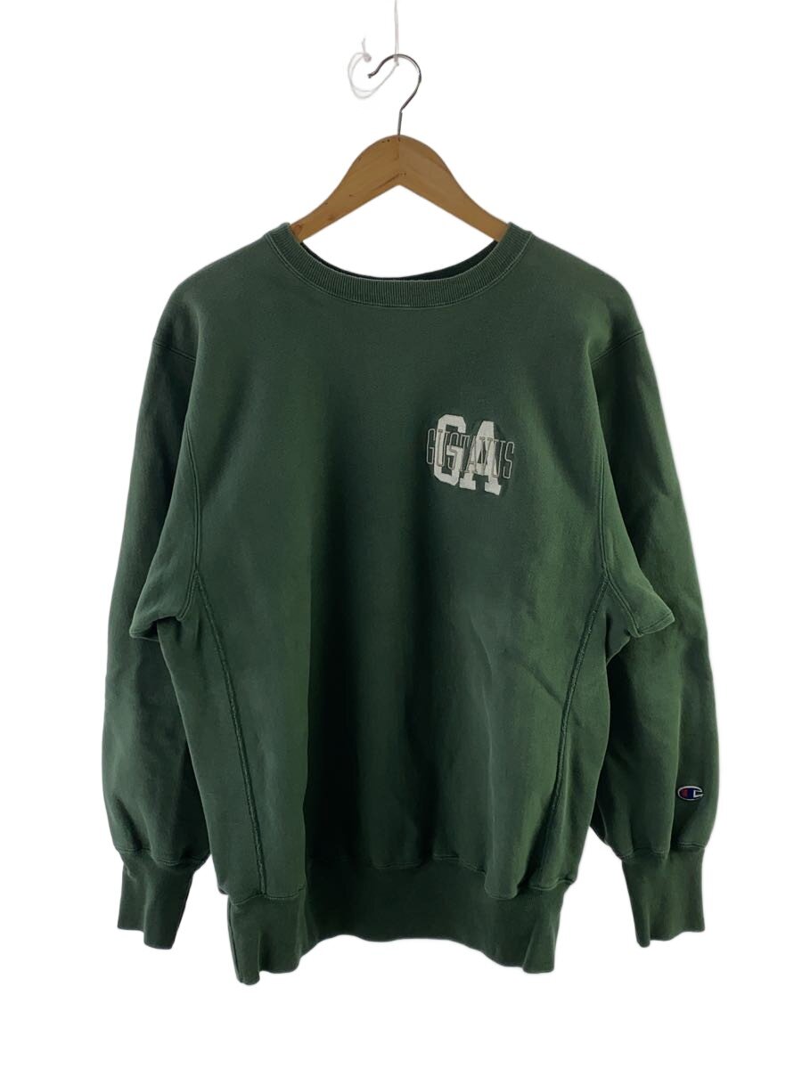 【中古】Champion◆汗水/XL/綿織物/GRN/刷り上げる【メンズウェア】