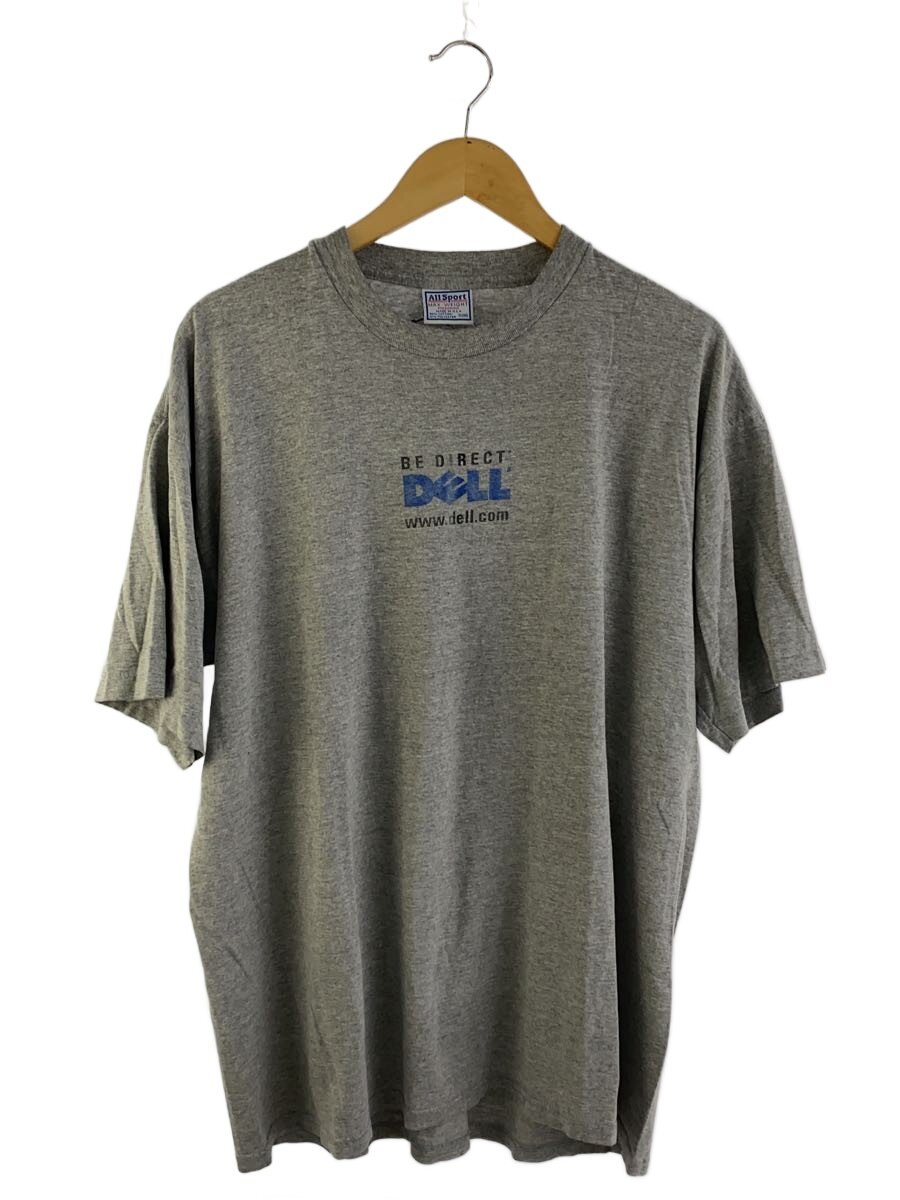 【中古】All Sport◆プルオーバー/XL/綿織物/GRY/無地【メンズウェア】