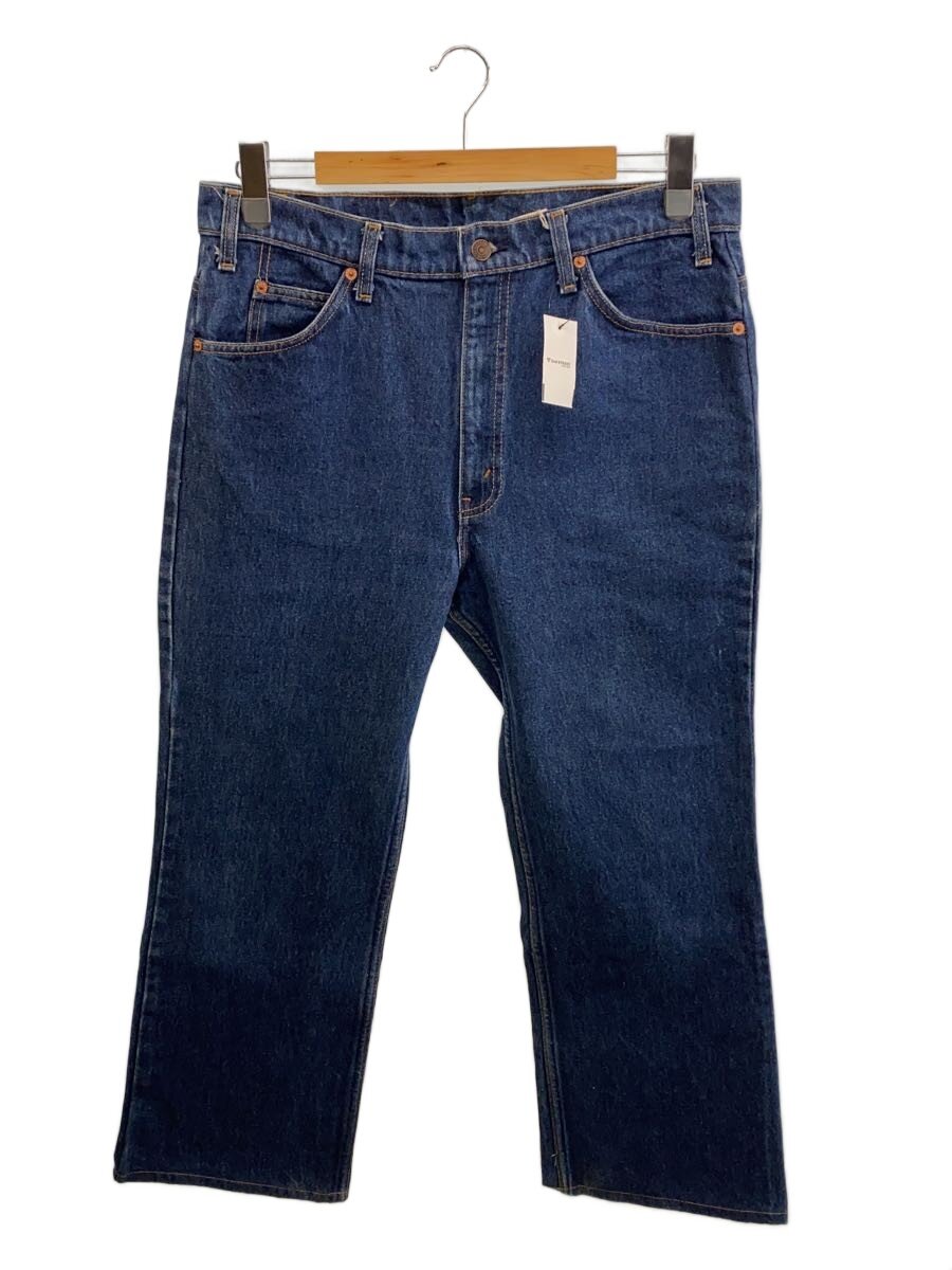 【中古】Levi’s◆ブーツカットパンツ/36/ジーンズ/IDG/無地【メンズウェア】