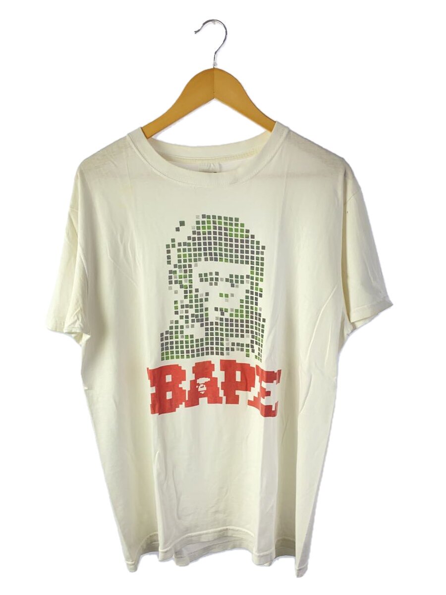 【中古】ANVIL◆90s/USA製/BAPE/猿の惑星/Tシャツ/L/コットン/WHT/首元ヨゴレ有【メンズウェア】|2nd STREET 店