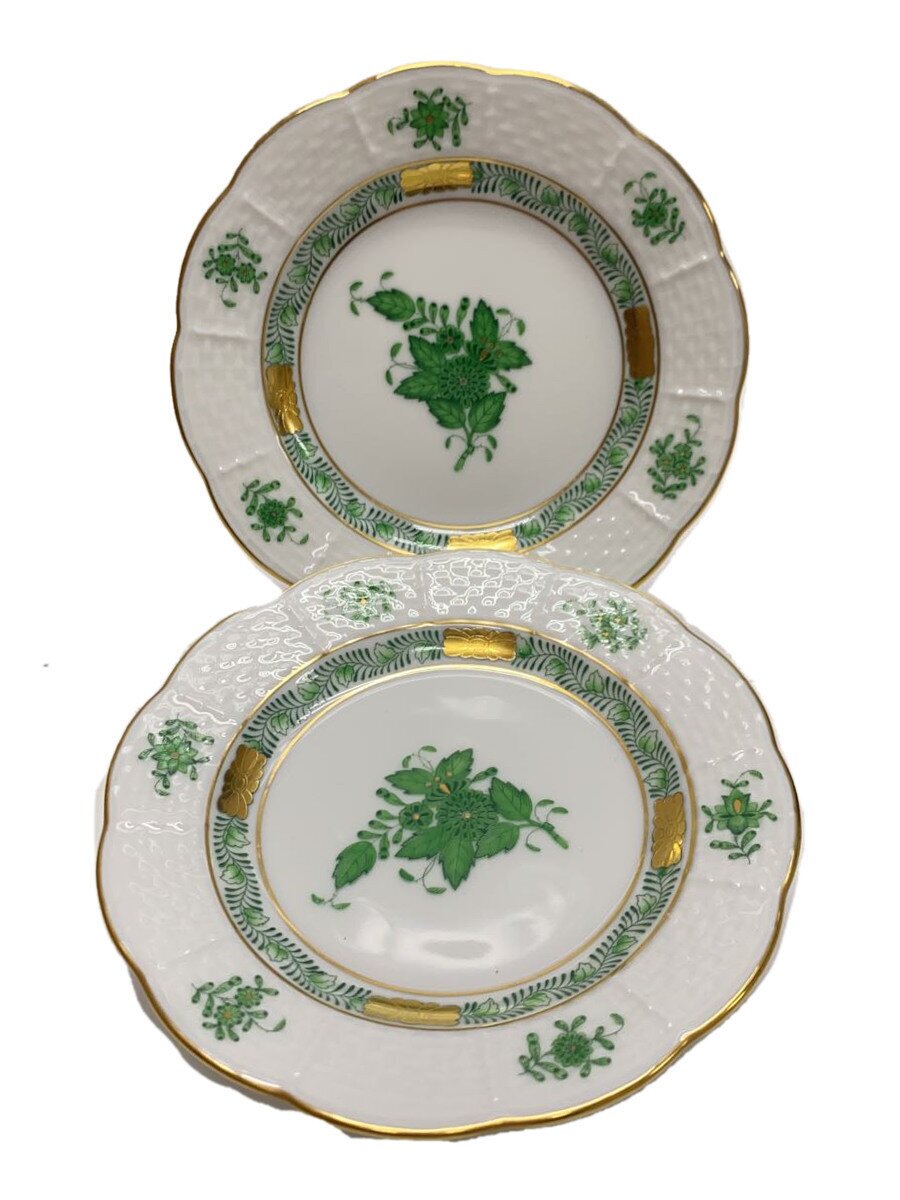 【中古】Herend◆一皿/2点仕掛ける/WHT【勝手もと設備】