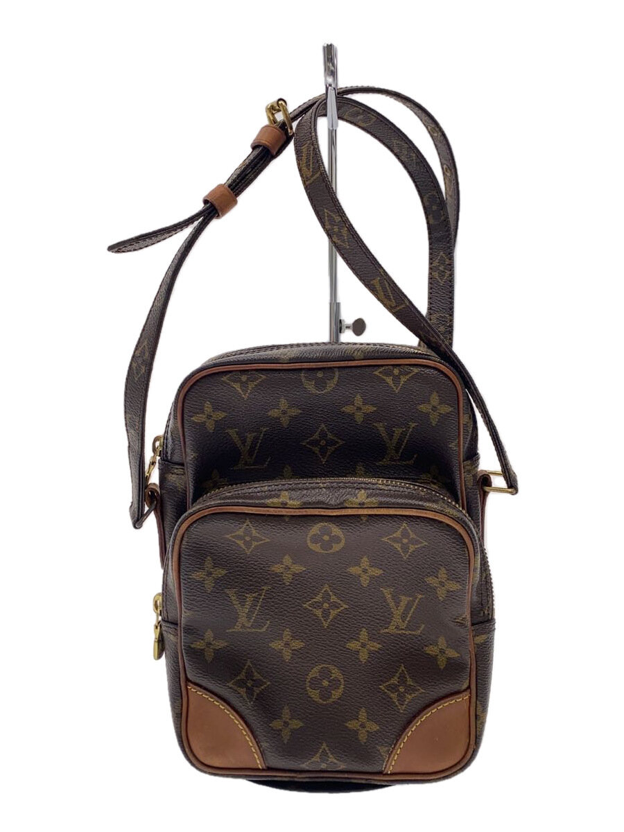 【中古】LOUIS VUITTON◆アマゾン_モノグラム・キャンバス_BRW/PVC/BRW//【バッグ】｜2ｎｄ STREET 店