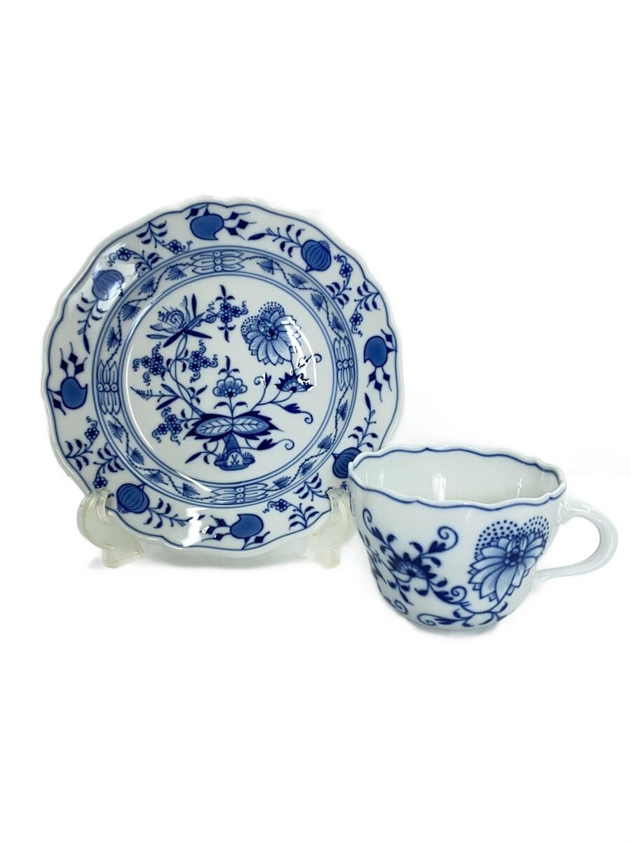 【中古】Meissen◆優勝杯\u0026乾荒原皿2点仕掛ける/WHT//【御厨子所備品】