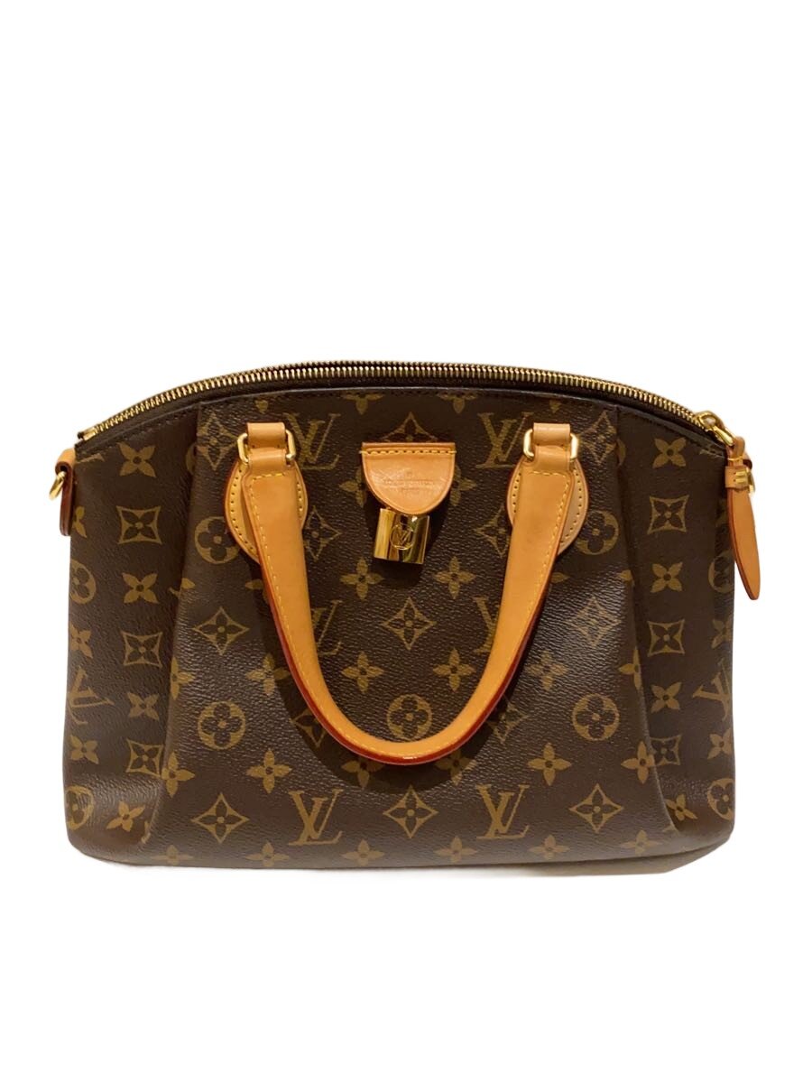 【中古】LOUIS VUITTON◆リボリーPM_モノグラム・帆布_BRW/PVC/BRW//【御徒面子】
