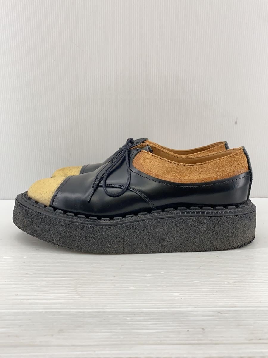 【中古】COMME des GARCONS HOMME PLUS◆箱有/ローカットスニーカー/UK7/BLK/レザー/pl-k101-001-1-2【シューズ】｜2ｎｄ STREET 店