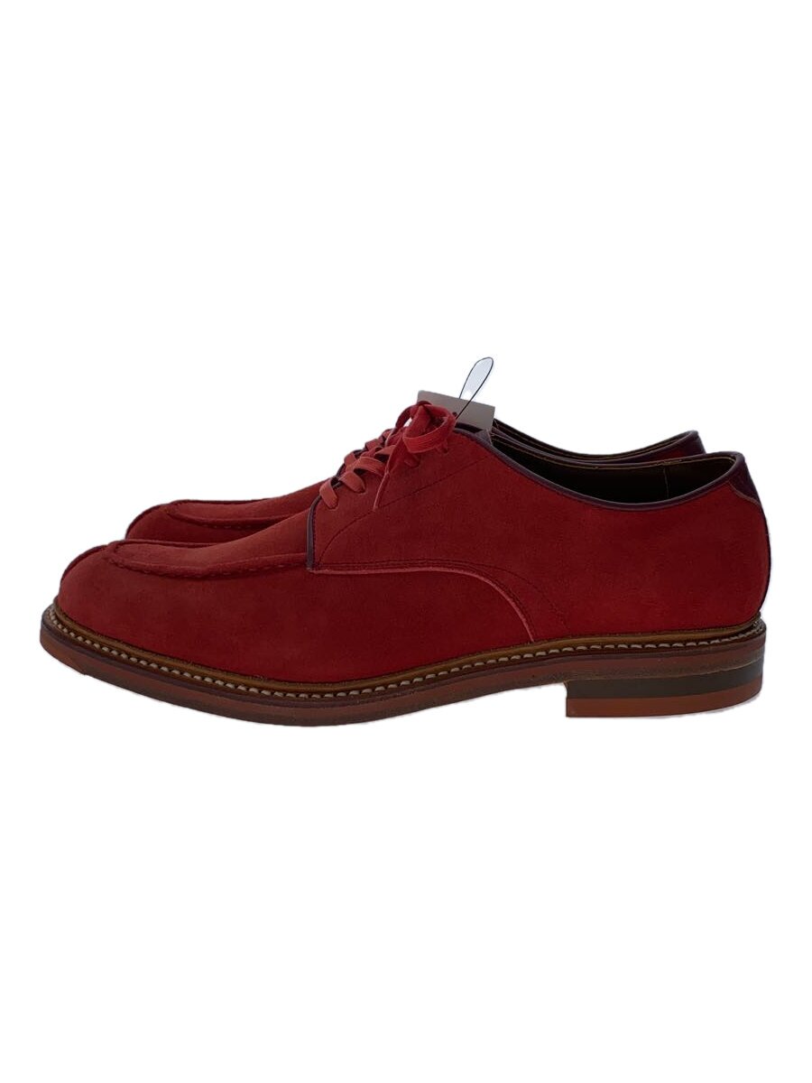 【中古】JELADO◆&times;RHYTHM FOOTWEAR/Uチップ/ドレスシューズ/US8.5/レッド/スウェード【シューズ】｜2ｎｄ STREET 店