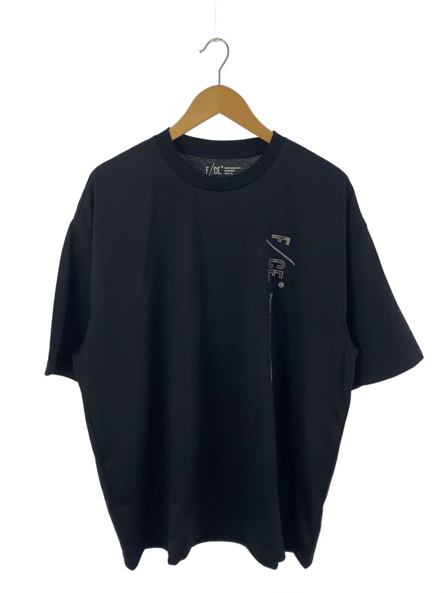 【中古】F/CE◆モダンボタニカルシグネチャープルオーバー/XL/ポリエステル/BLK/刷り上げる/FPA01231U0003【メンズウェア】