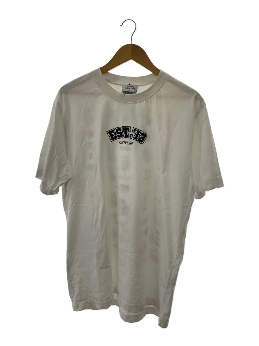 【中古】OFF-WHITE◆24ss/Logic white t-shirt/Tシャツ/XXL/コットン/WHT/OMAA027G23JER012【メンズウェア】｜2ｎｄ STREET 店