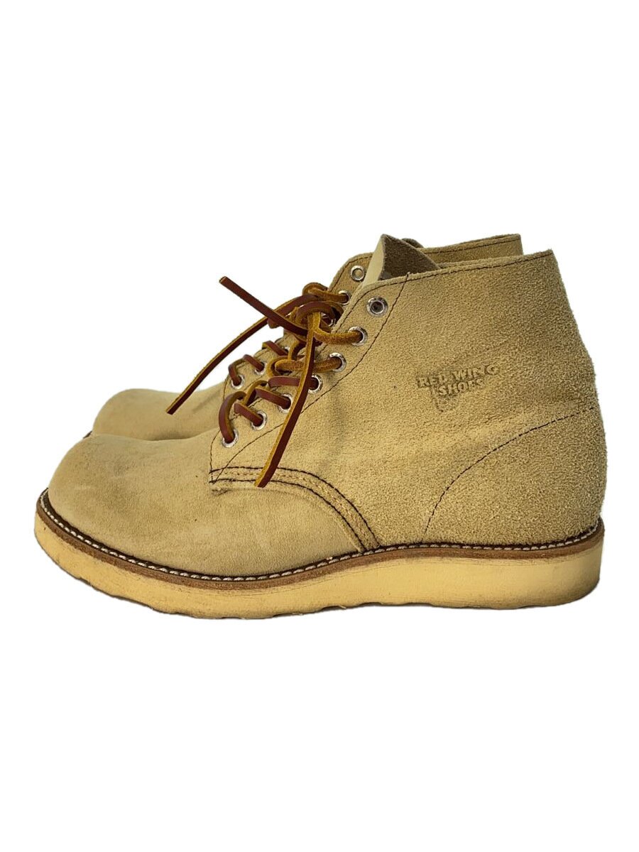 【中古】RED WING◆ブーツ/US8/ベージュ/スウェード/8167【シューズ】|2nd STREET 店