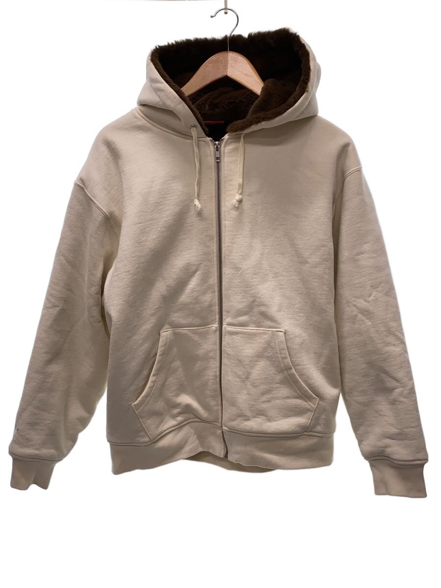 【中古】Supreme◆ジップパーカー/S/コットン/CRM/22AW/Faux Fur Lined Zip Uｐ Hooded【メンズウェア】｜2ｎｄ STREET 店