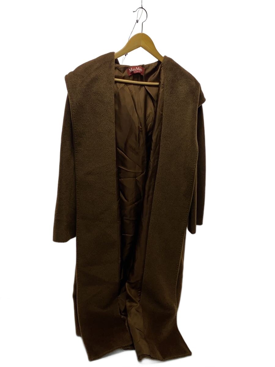 【中古】MAX MARA◆コート/40/アルパカ/BRD/無地/601617096-40-01【レディースウェア】｜2ｎｄ STREET 店