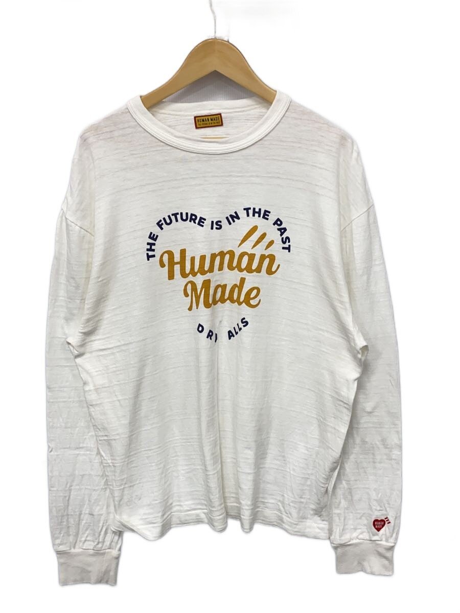 【中古】HUMAN MADE◆25SS/GRAPHIC L/S T-SHIRT/XXL/コットン/WHT/HM29CS019【メンズウェア】|2nd STREET 店